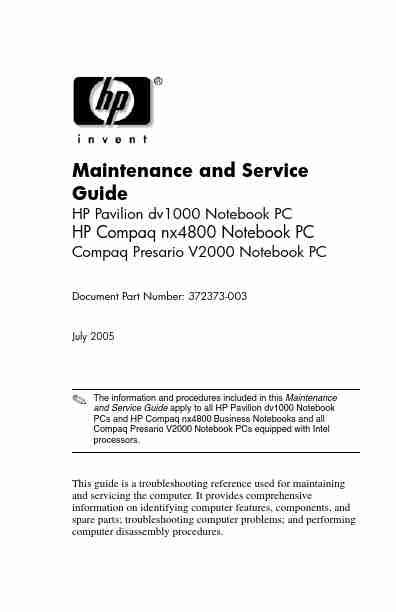 HP PAVILION DV1000-page_pdf